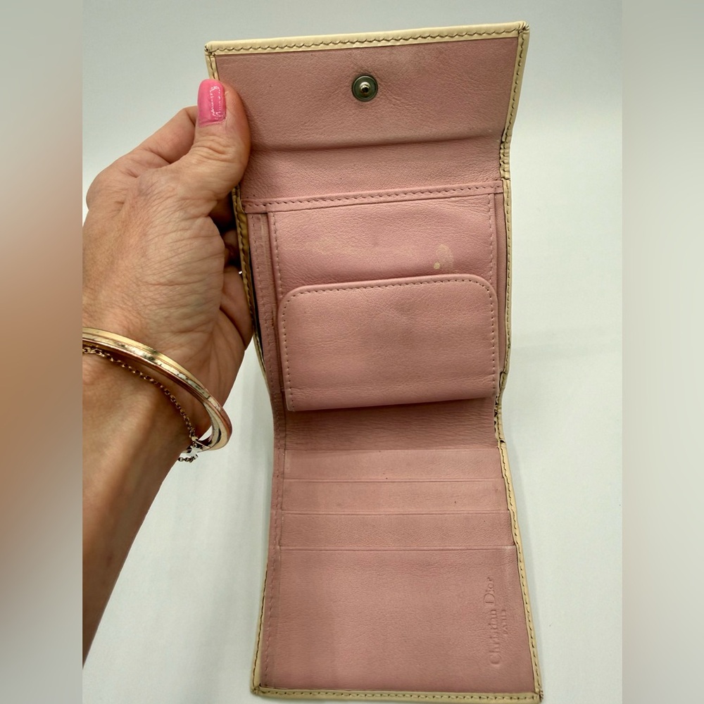 Vintage Christian Dior Trotter compact wallet + FREE COA! - Picture 5 of 6